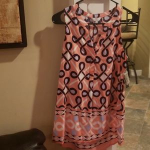 Crown and Ivy sleeveless blouse